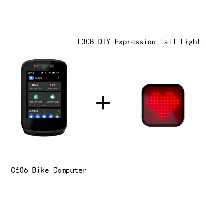 C606 Smart GPS Bike Computer