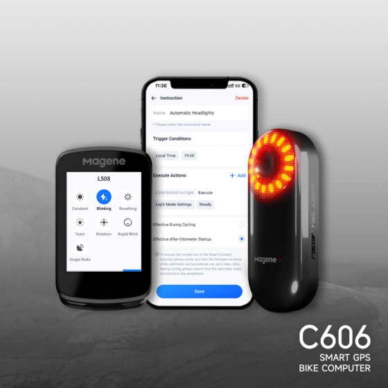 C606 Smart GPS Bike Computer